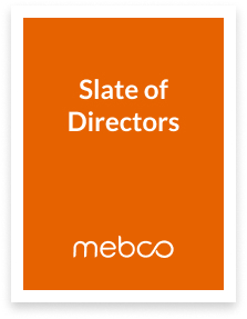 Slate of Directors
